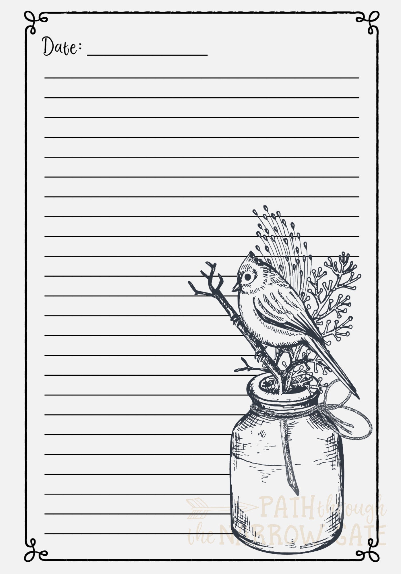 Quiet Meditations Prayer Journal and Coloring Pages