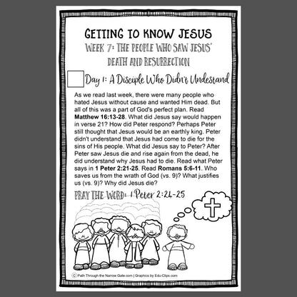 Getting To Know Jesus Bible Reading Pack