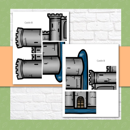 Attack the Castle Lesson Review Game for 2nd, 3rd, 4rth, and 5th Grades