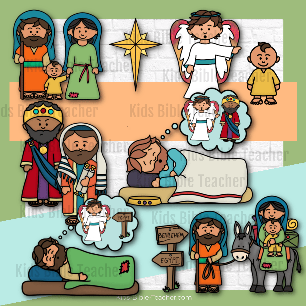 Wise Men Clip Art Set