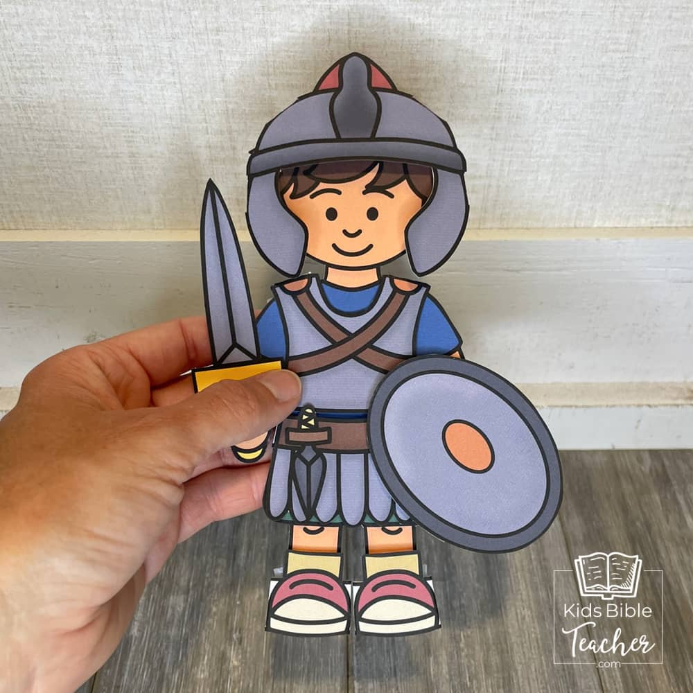 Armor of God Dress-Up Bible Craft for Kids