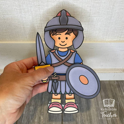 Armor of God Dress-Up Bible Craft for Kids
