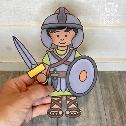 Armor of God Dress-Up Bible Craft for Kids