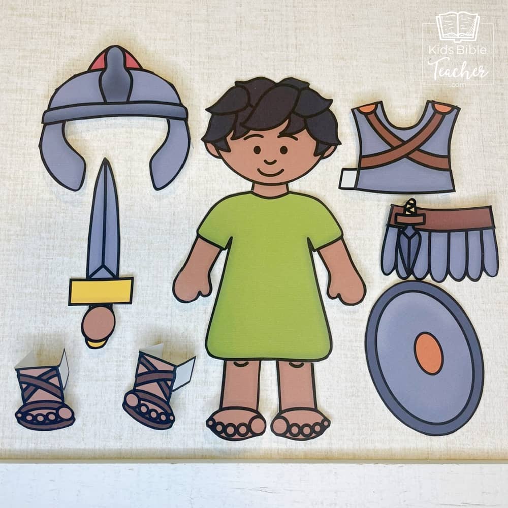 Armor of God Dress-Up Bible Craft for Kids