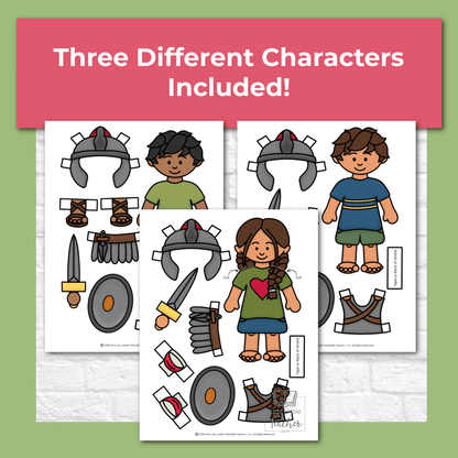 Armor of God Dress-Up Bible Craft for Kids