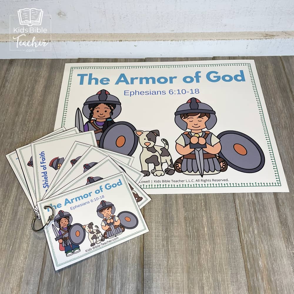 Armor of God Teaching Posters and Mini Cards