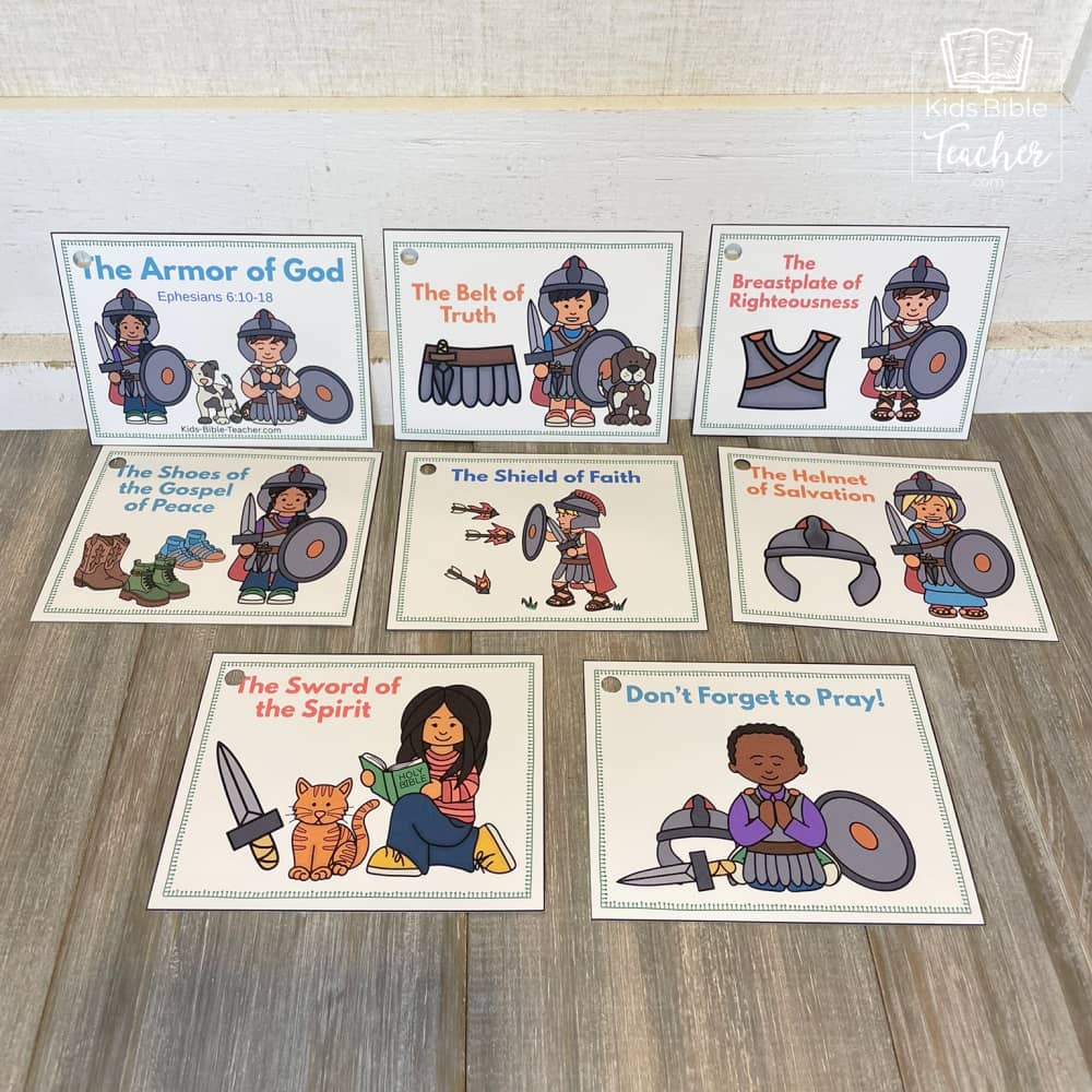 Armor of God Teaching Posters and Mini Cards
