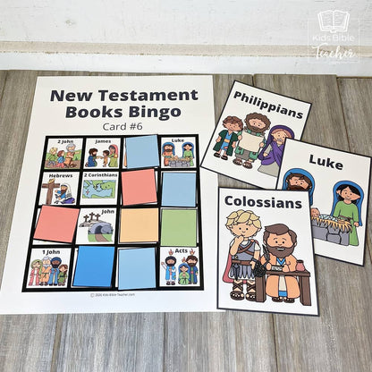 Bible Bingo - New Testament Bible Games for Youth