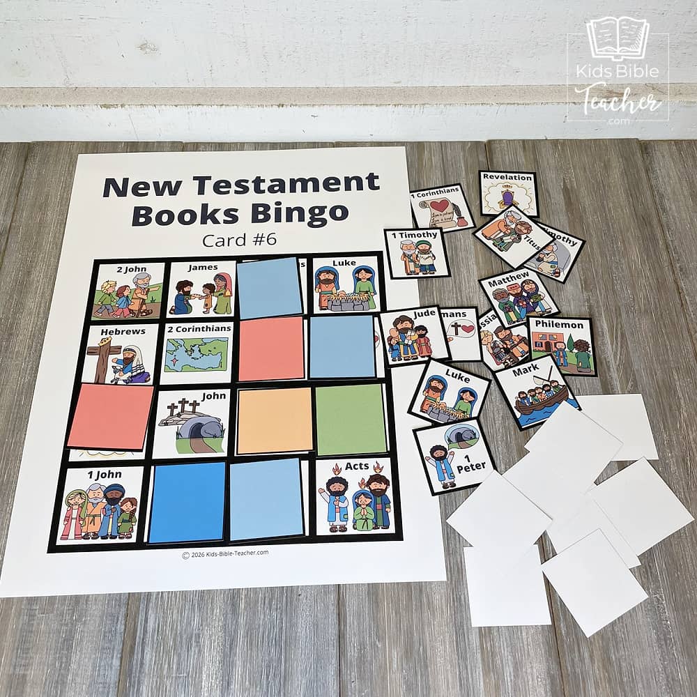 Bible Bingo - New Testament Bible Games for Youth