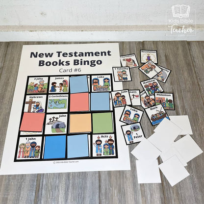 Bible Bingo - New Testament Bible Games for Youth