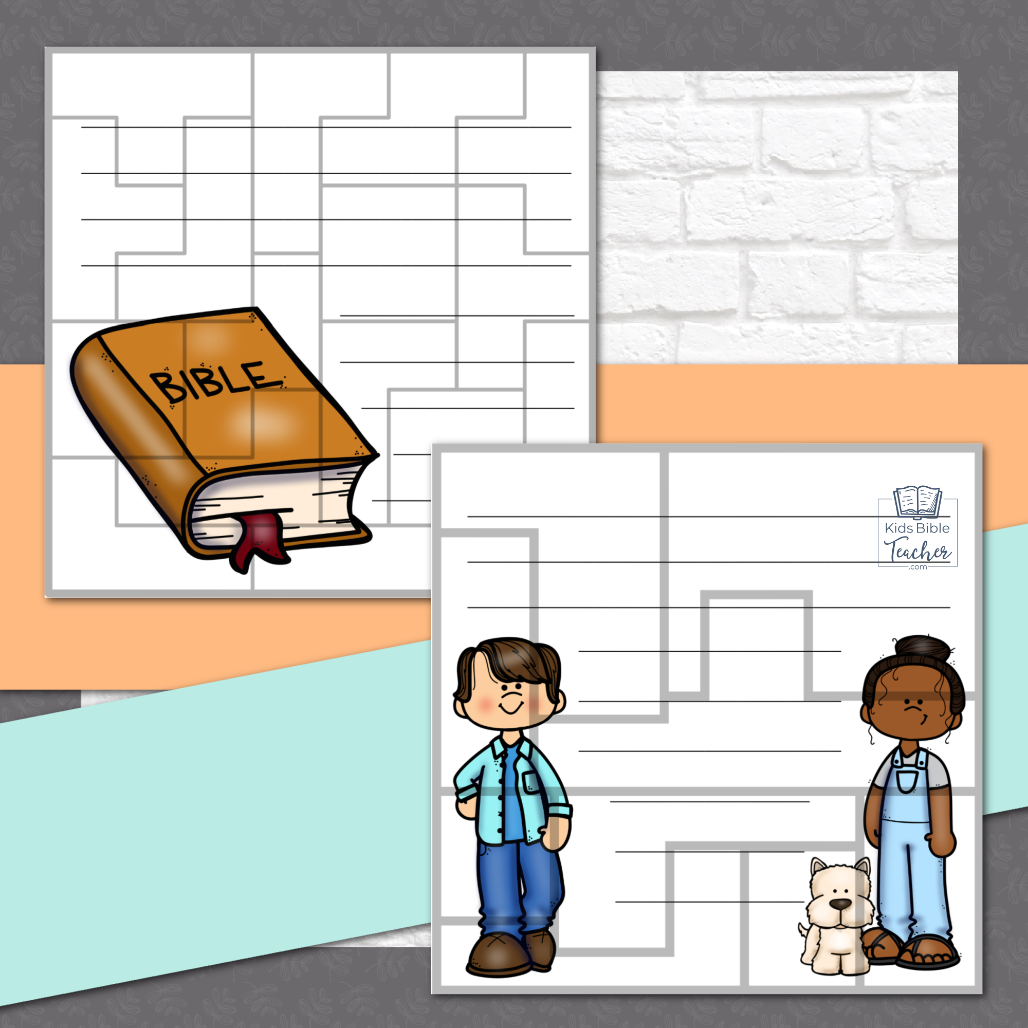 8 Bible Memory Verse Puzzles for 3rd and 4rth Graders
