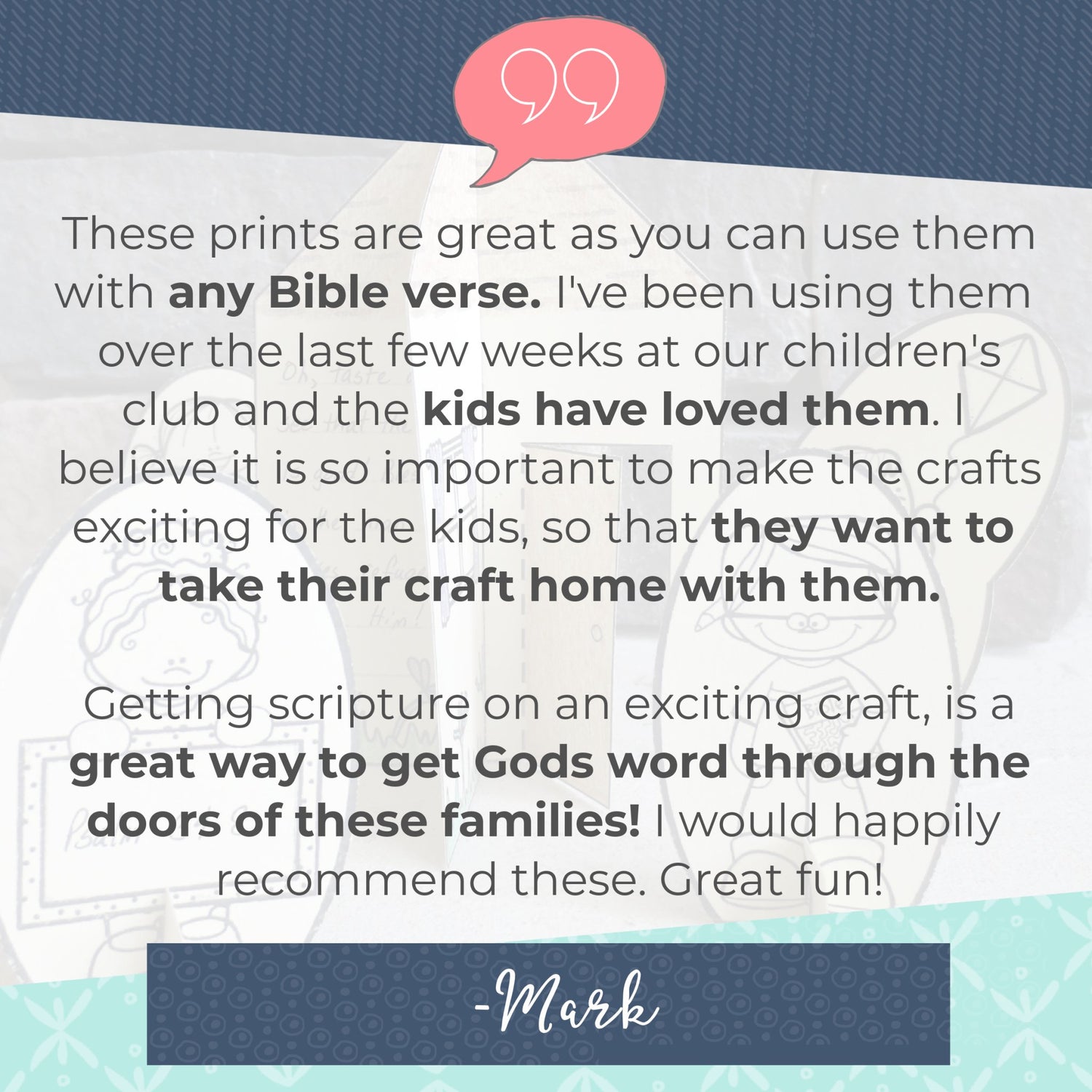 10 Bible Crafts to Help Kids Memorize ANY Bible Verses Set One