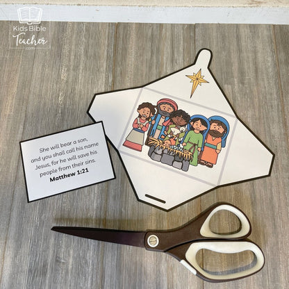 Matthew 1:21 Envelope Craft for Jesus&