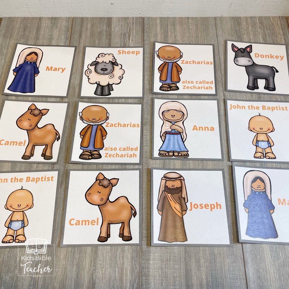 Jesus' Birth Christmas Match Game - Nativity Bible Memory Game for Kid – Kids Bible Teacher jesus-birth-christmas-match-game-nativity-bible-memory-game-for-kid-kids-bible-teacher
