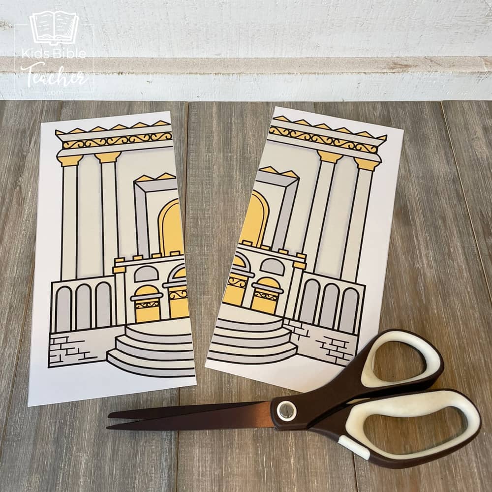 Jesus in the Temple Bible Story Craft