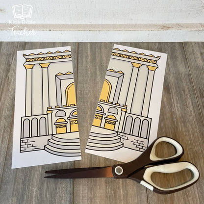 Jesus in the Temple Bible Story Craft