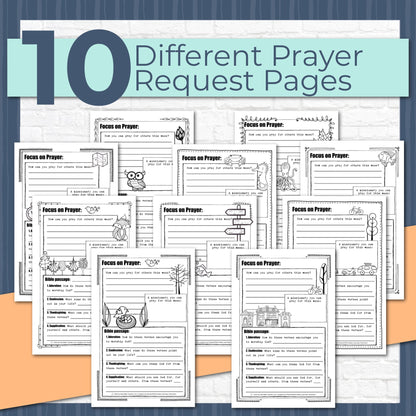 Doodle Sermon Notes for Tweens, Teens, and Adults, Instant Download