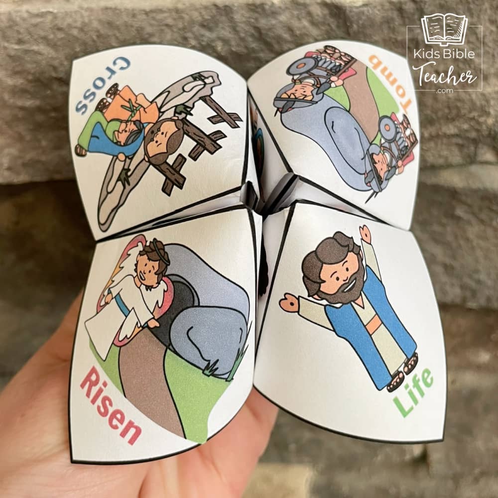 Easter Finger Puzzle | Jesus&