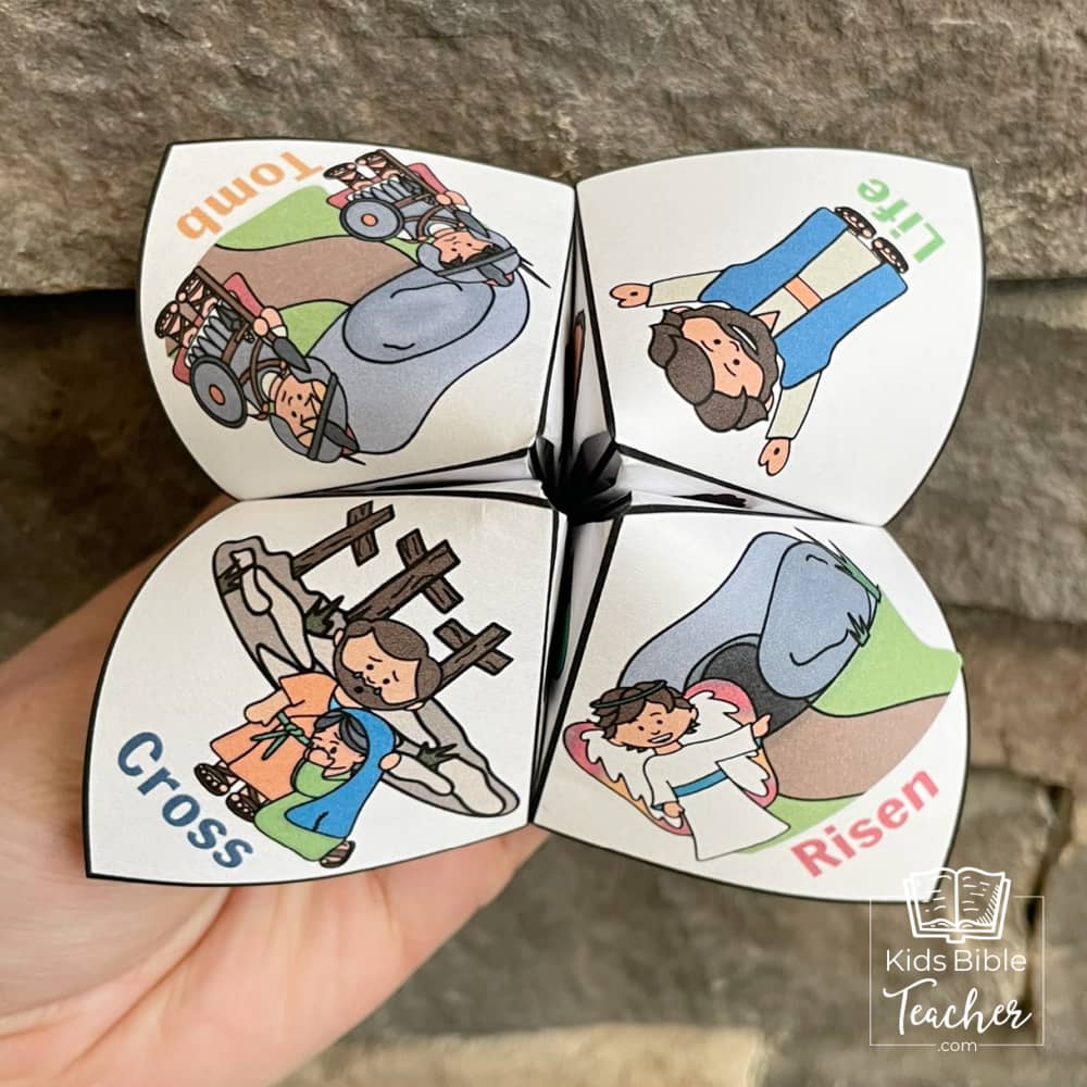 Easter Finger Puzzle | Jesus&