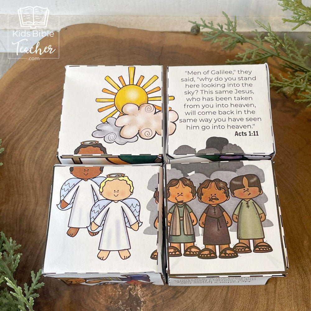 Easter Story Box Puzzle Craft Jesus&