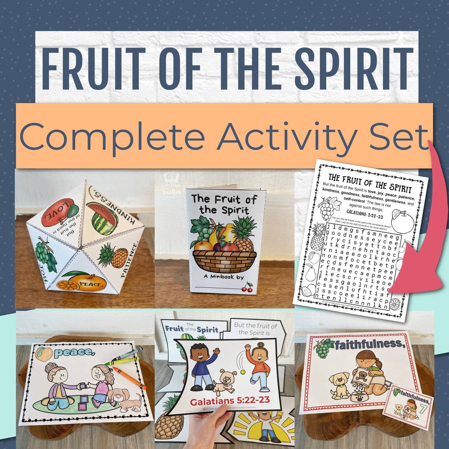 Fruit of the Spirit Complete Activity Set