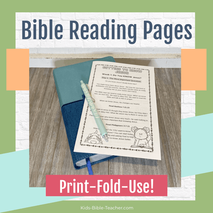 Getting to Know Jesus Complete Bible Lesson