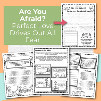 Halloween Bible Study for Kids: A Sweet Opportunity, Seeing the Gospel in Halloween (Printable PDF)