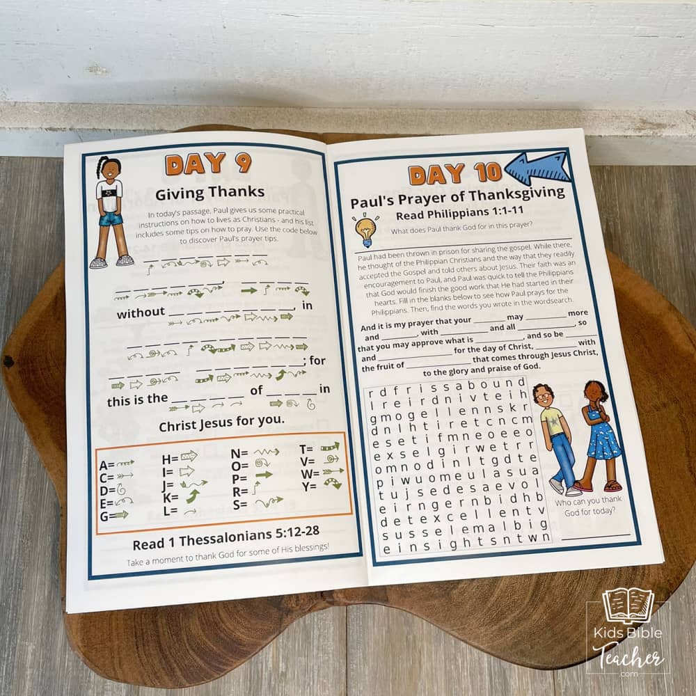 Prayer Journal Pages for Tweens and Teens