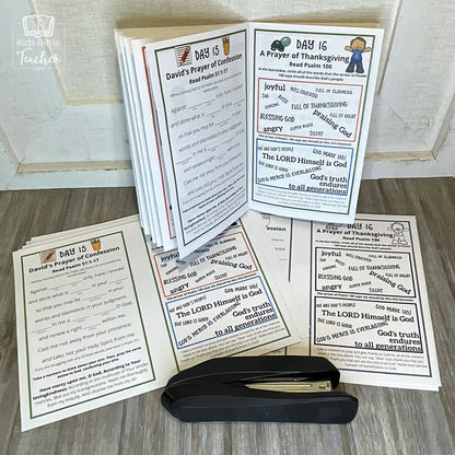 Prayer Journal Pages for Elementary Kids