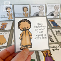 Jesus' Death & Resurrection Bible Match Game - Easter Bible Memory Gam ...