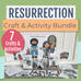 Jesus' Death and Resurrection Easter Craft and Activity Bundle – Kids ...