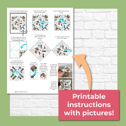 Easter Finger Puzzle | Jesus&