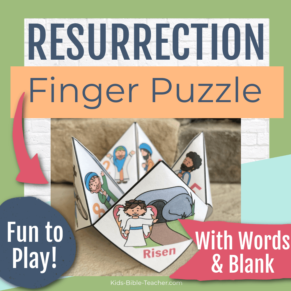 Easter Finger Puzzle | Jesus&
