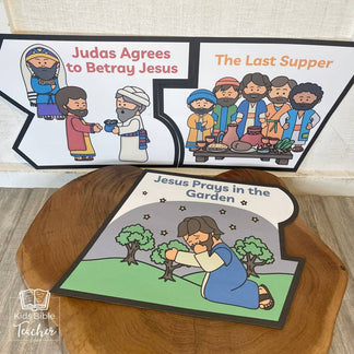 Jesus' Death and Resurrection Easter Craft and Activity Bundle – Kids ...
