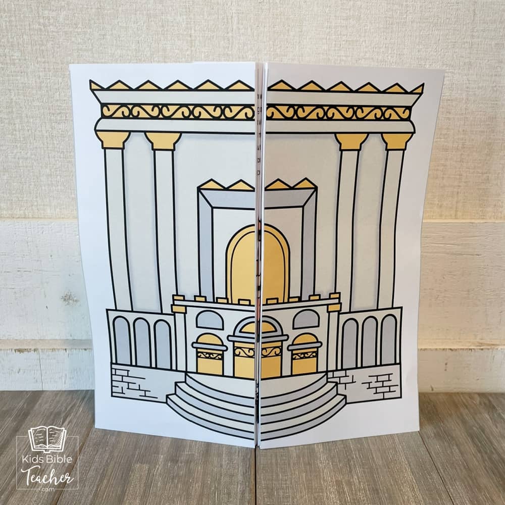 Jesus in the Temple Bible Story Craft