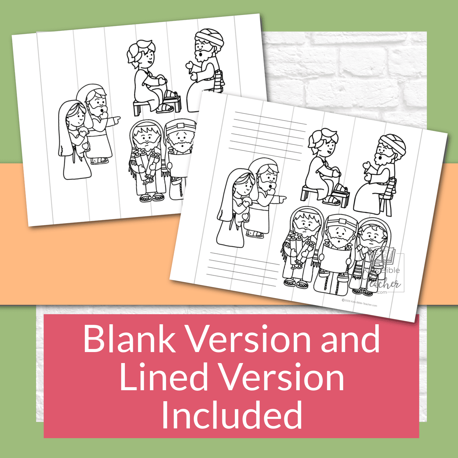 Jesus in the Temple Bible Story Craft