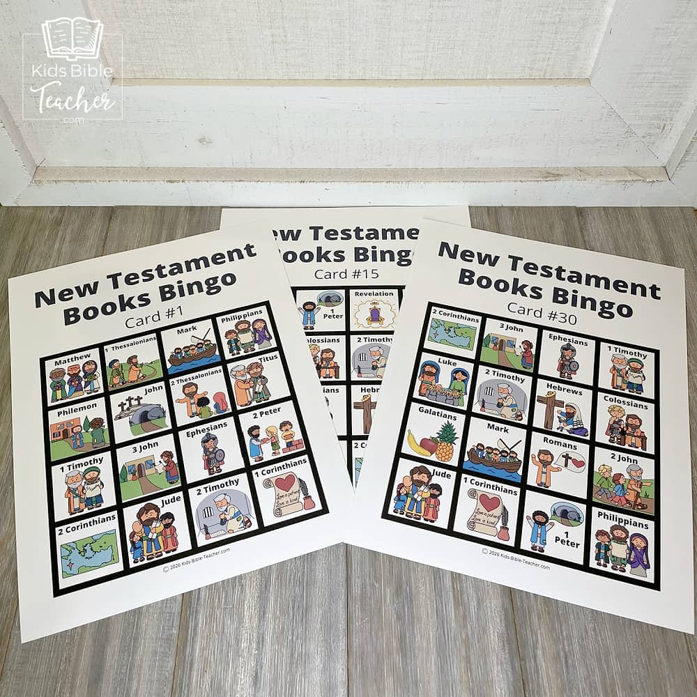 Bible Bingo - New Testament Bible Games for Youth