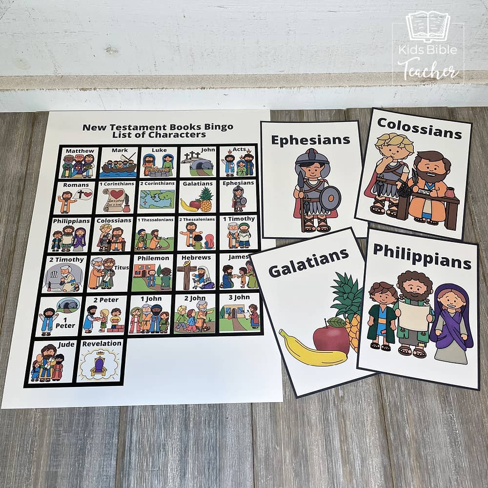 Bible Bingo - New Testament Bible Games for Youth