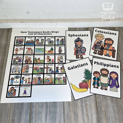 Bible Bingo - New Testament Bible Games for Youth