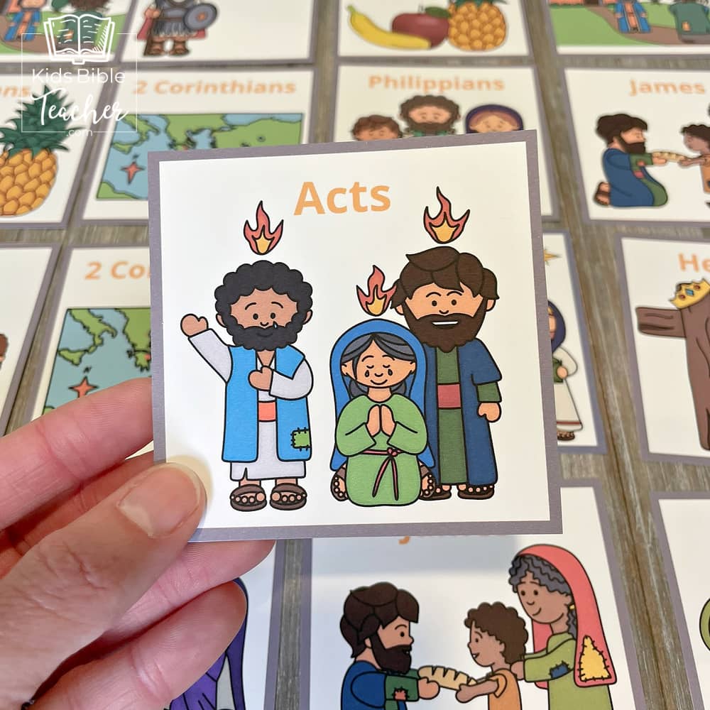 Bible Match Game - Bible Memory Game for New Testament Books of the Bible
