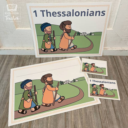 New Testament Books of the Bible Teaching Posters and Mini Cards