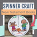 New Testament Spinner Books of the Bible Craft – Kids Bible Teacher