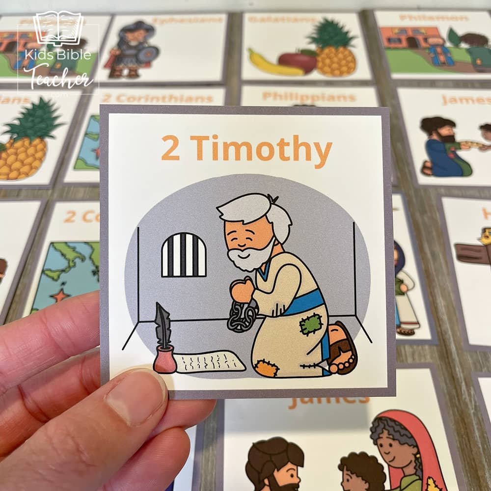 Bible Match Game - Bible Memory Game for New Testament Books of the Bible