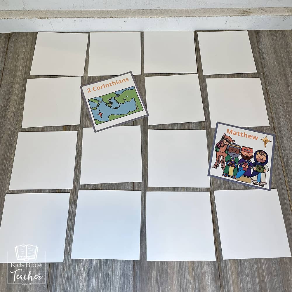 Bible Match Game - Bible Memory Game for New Testament Books of the Bible