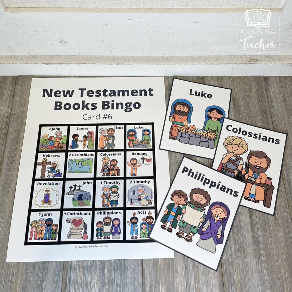 Bible Bingo - New Testament Bible Games for Youth