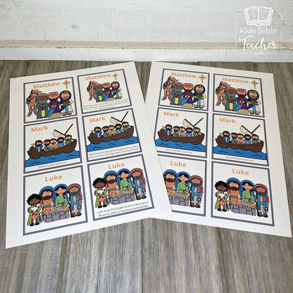 Bible Match Game - Bible Memory Game for New Testament Books of the Bible