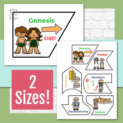 Books of the Bible Puzzle - Old Testament Bible Games for Youth