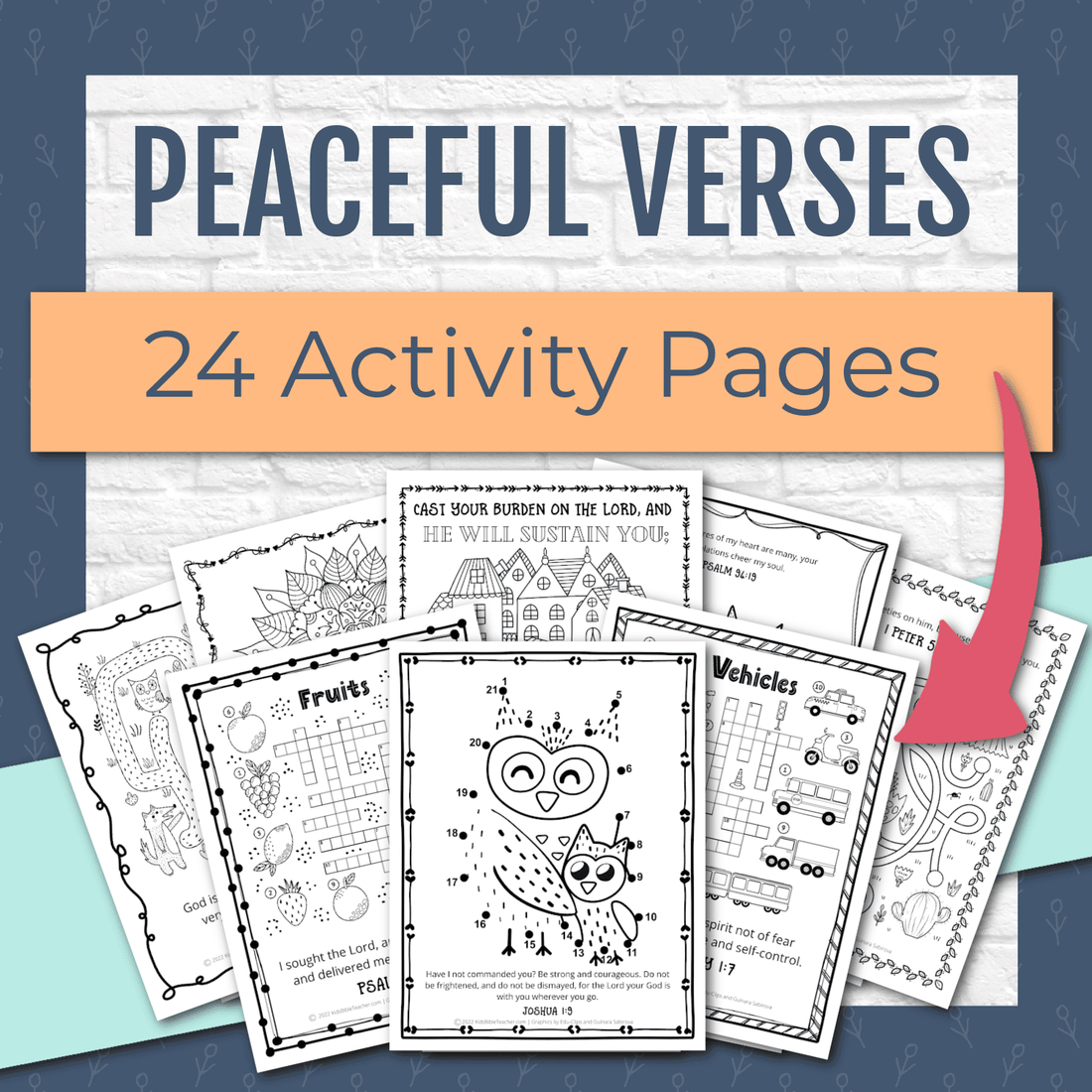 Peaceful Verses Activity Pack