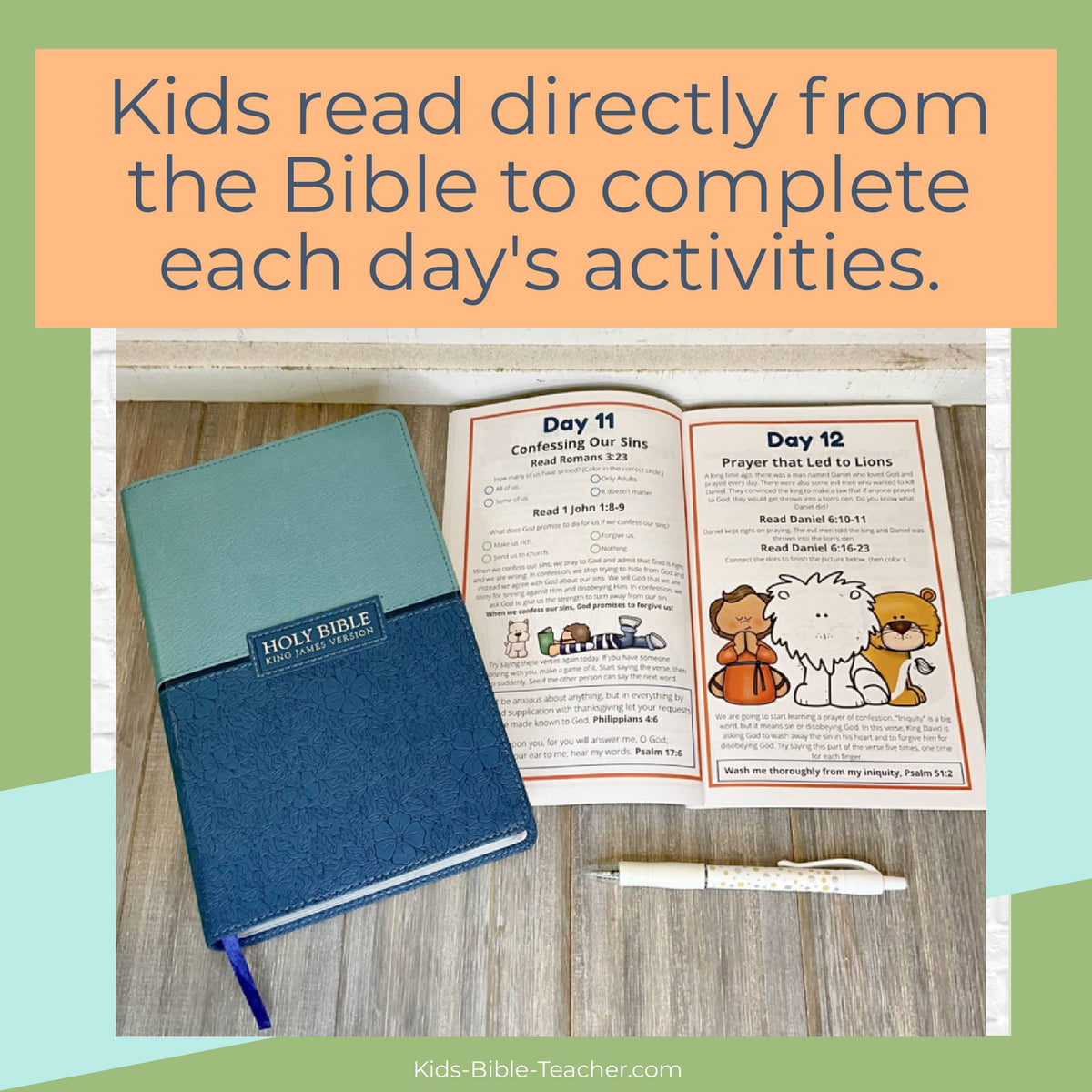 Prayer Journal Pages for Preschoolers and Early Readers