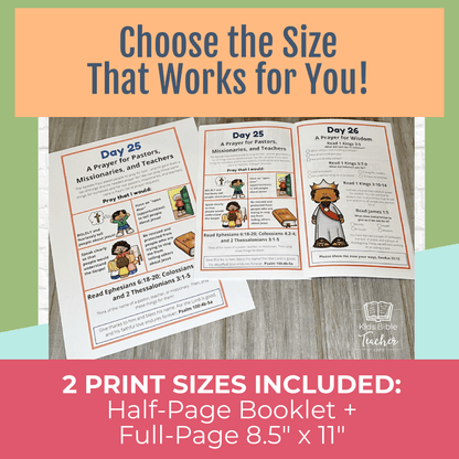 Prayer Journal Pages for Preschoolers and Early Readers